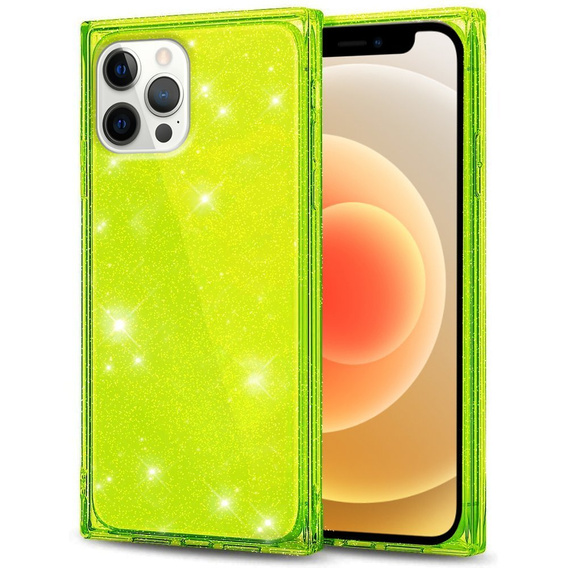 Чoхол Square Glitter до iPhone 12 Pro Max, Green