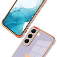 Чoхол до Samsung Galaxy S22, Electro heart, фіолетовий