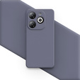 Чoхол до Infinix Hot 40i, Silicone Lite, лавандовий