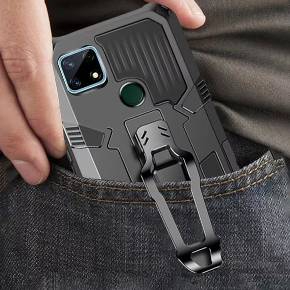 Чохол Hybrid KickStand для Realme 7i, Black