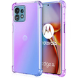 Чохол для Motorola Edge 40 Pro, Gradient Dropproof, Фіолетовий / синій