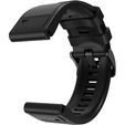 Силиконовый ремешок для Garmin Fenix 5/6/7 Forerunner 945/935, Dark Grey / Black