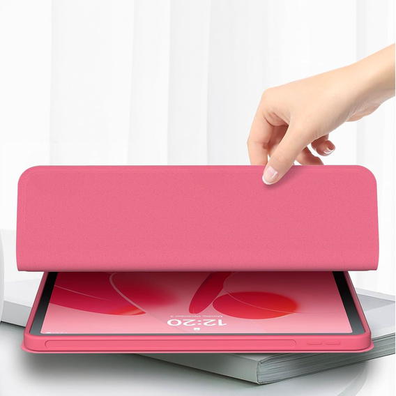 Чехол + клавиатура iPad 10.9 2022 10 Gen, Pen Slot, розовый rose gold