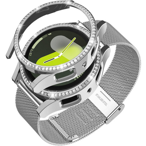 Миланский браслет-ремешок + чехол для Samsung Galaxy Watch 7 44 мм