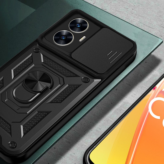 Чохол NOX Camera Slide Realme C55, CamShield Slide, чорний