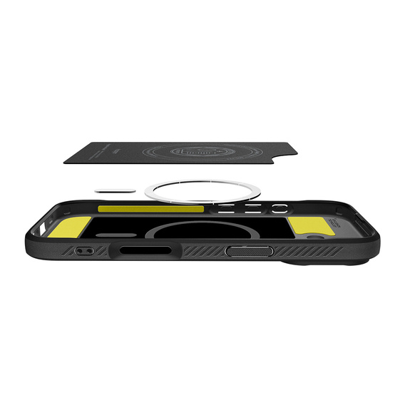 Spigen Rugged Armor MagSafe Case для iPhone 17, матовый черный