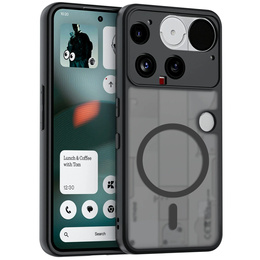 Чехол для Nothing Phone 3 5G, для MagSafe, ERBORD Matt Case, чёрный