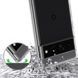 Чехол до Google Pixel 7 Pro, Fusion Hybrid, прозрачный