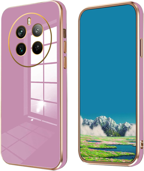 Чохол для Realme 12 Pro 5G / 12 Pro+ 5G, Glamour CamShield, фіолетовий