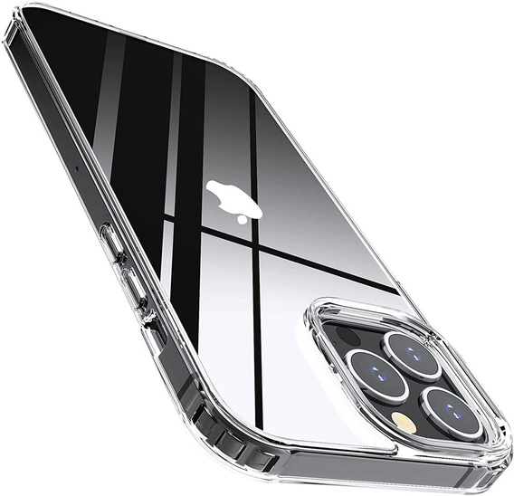 Чехол до iPhone 14 Pro, Fusion Hybrid, прозрачный
