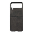 Чохол Cowhide Grain до Samsung Galaxy Z Flip 3,, Black