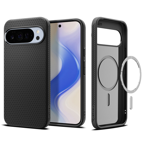 Чохол Spigen Liquid Air MagSafe для Google Pixel 10 Pro XL, матовий чорний