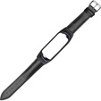 Кожаный ремешок для часов Samsung Galaxy Fit 2 SM-R220, Black
