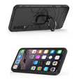 Чехол до Samsung Galaxy A50, Kickstand Ring, чёрный