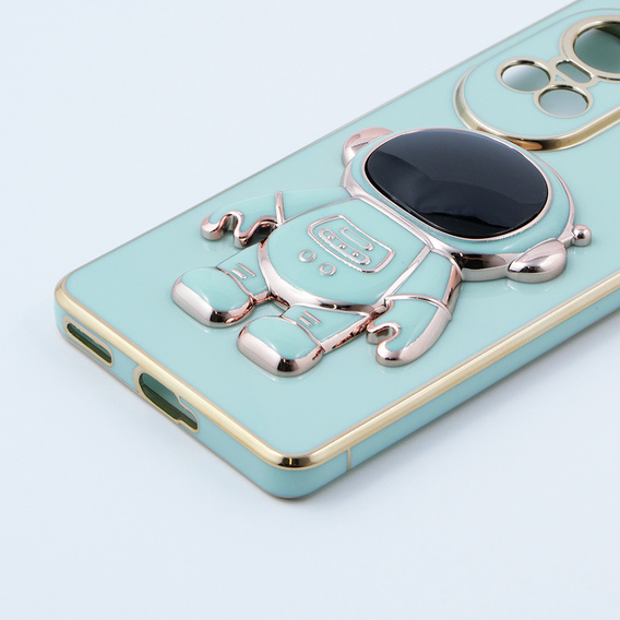Чехол до Oppo Reno 10 / 10 Pro, Astronaut, зелёный