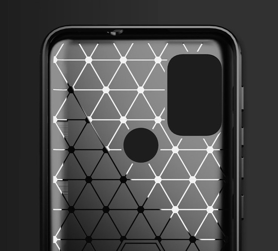 Чехол до Motorola Moto G10/G30, Carbon, чёрный