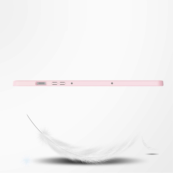 Чехол для Samsung Galaxy Tab S10 FE+ Plus, Smartcase Hybrid, с местом для стилуса, розовый