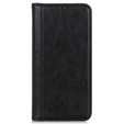 Чохол-фліп для Motorola Edge 50 Pro, Split Leather, чорний