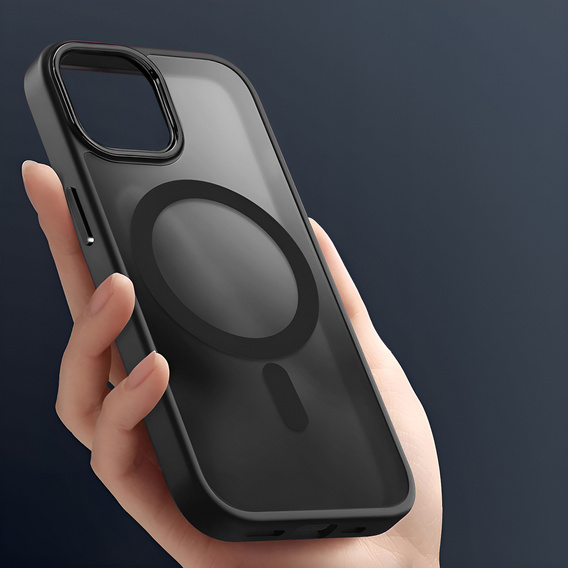 Чохол для iPhone 15 Pro Max, MagColor для MagSafe, чорний