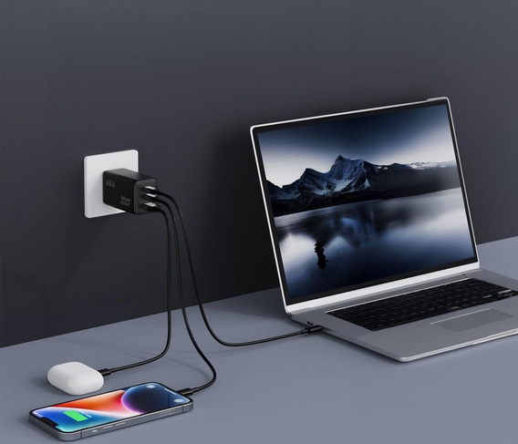 Сетевое зарядное устройство XO CE12, USB-C, 20 Вт + кабель USB-C - Lightning, белый