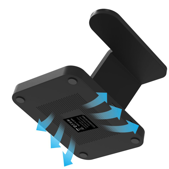 Беспроводное индуктивное зарядное устройство Tech-Protect A11 3 в 1, Black