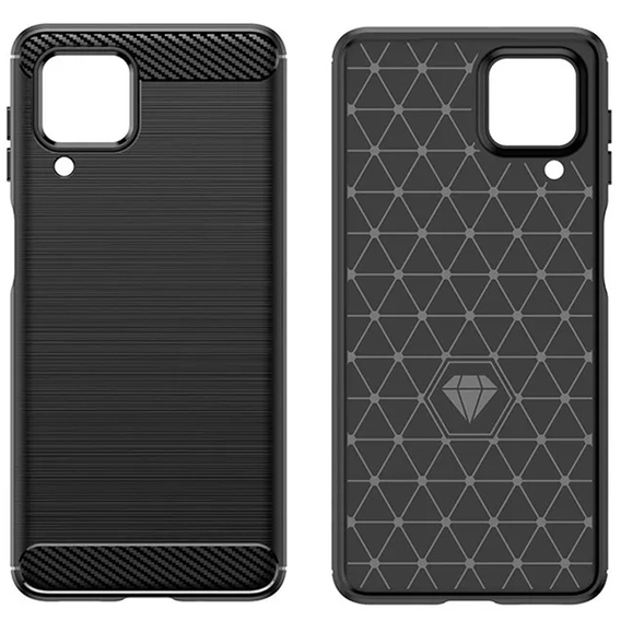 Чехол до Samsung Galaxy M53 5G, Carbon, чёрный