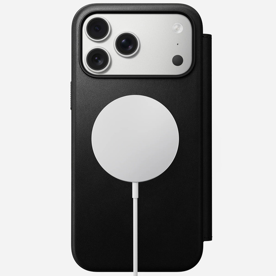 Чохол Nomad для iPhone 17 Pro Max, Modern Leather Folio, чорний