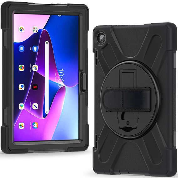 Чохол для Lenovo Tab M10 Gen 3 TB-328FU / TB-328XU, Kickstand 360, Black