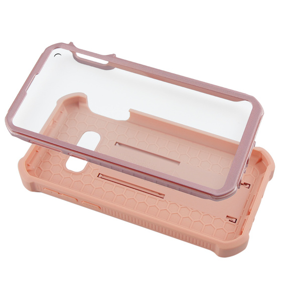 Бронированный чехол для Samsung Galaxy S10e, Dexnor Full Body, розовый rose gold