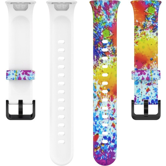 Силіконовий ремінець для Xiaomi Mi Band 7 Pro, Kolorowa farba