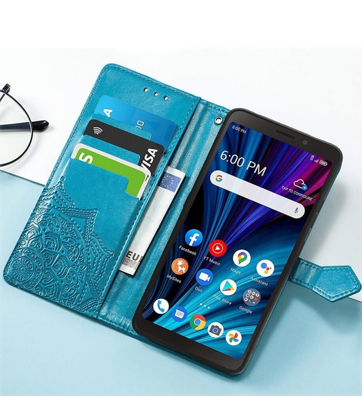 Чохол-книжка для Oppo A80, Mandala, м'яти