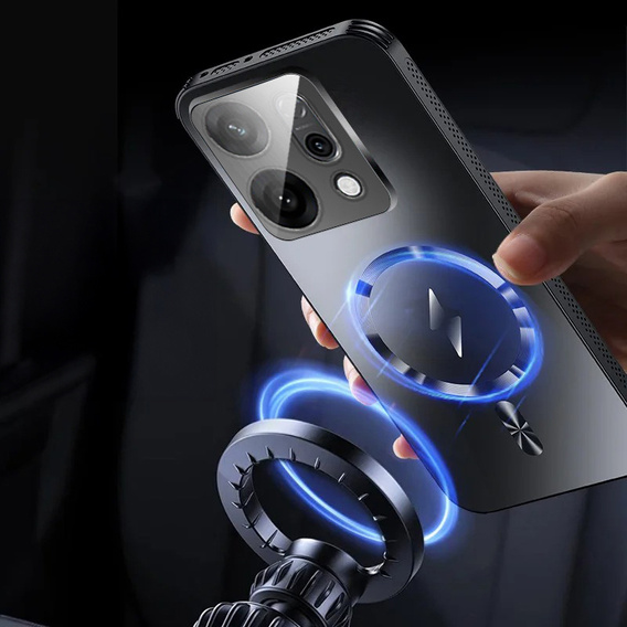 Чохол для Oppo Reno 14, для MagSafe, із захистом камери, чорний