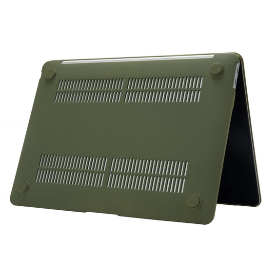 Чехол для MacBook Air 13 A2337 M1 A2179 A1932, HardShell, зелёный