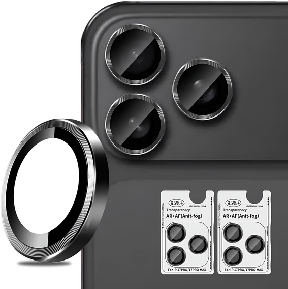 Скло для камери ERBORD OPTIK Pro - набір з 2 штук для iPhone 17 Pro / 17 Pro Max
