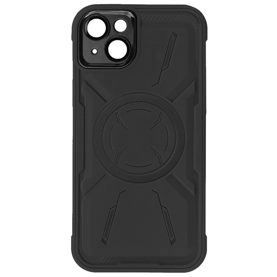Чехол для iPhone 15, ERBORD Armor Mag, чёрный