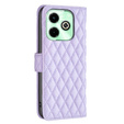 Откидной чехол для Infinix Hot 40i, Wallet, BINFEN COLOR, фиолетовый