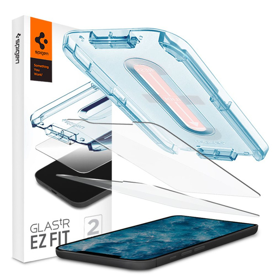 Загартоване скло SPIGEN для iPhone 12 Pro Max - Glas.TR EZ Fit (2 шт.)