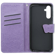 Откидной чехол для Samsung Galaxy M34 5G, Butterfly, фиолетовый