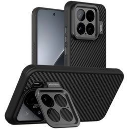 Чехол для Xiaomi 15, бронированный Nillkin, Carboprof Case, для Magsafe, чёрный