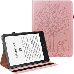 Чехол-накладка для Amazon Kindle Paperwhite 5 (2021), tree, синий