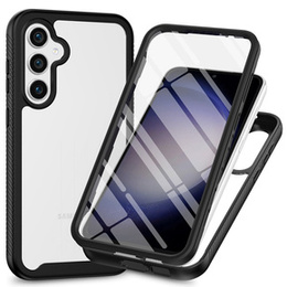 Чoхол Shockproof до Samsung Galaxy A35 5G, із захисним екраном, чорний