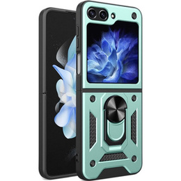 Броньований Чoхол до Samsung Galaxy Z Flip5 5G, Nox Case Ring, зелений