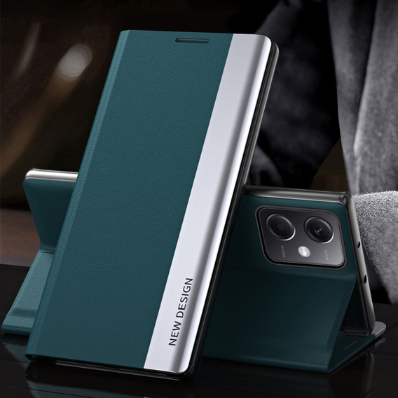 Чохол-книжка для Xiaomi Poco X5 Pro 5G / Redmi Note 12 Pro, Side Magnetic, зелений