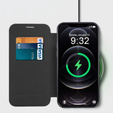 Чохол-книжка для iPhone 12 Pro Max, RFID Wallet MagSafe CamShield, чорний