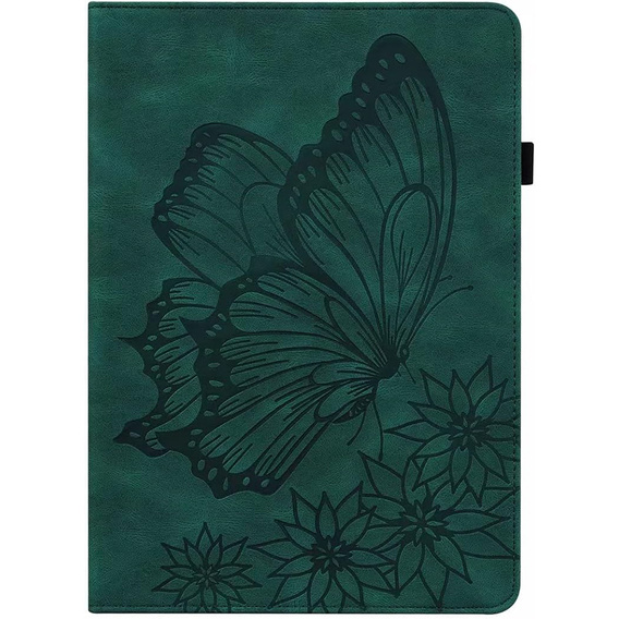 Чехол до Lenovo Tab M9, Wallet Pen Slot, butterflies, коричневый