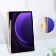 Чехол для Samsung Galaxy Tab S10 Lite / S10 FE / S9 FE, Smartcase Hybrid, с местом для стилуса, розовый