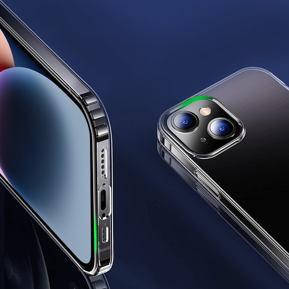 Чехол до iPhone 14 Plus, Fusion Hybrid, прозрачный