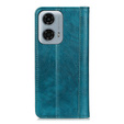 Флип-кейс для Motorola Moto G04 / G24 / G24 Power, Split Leather, зелёный