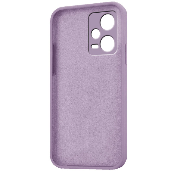 Чoхол до Xiaomi Redmi Note 12 Pro+ 5G, Silicone Lite, фіолетовий
