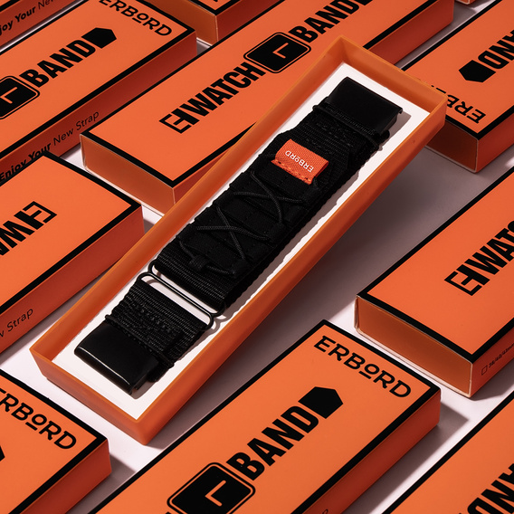 Нейлоновий ремінець ERBORD Runner Quickfit для годинників Garmin Fenix 5X/6X/6X PRO/7X